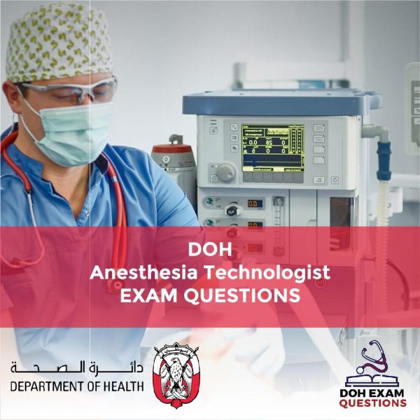 DOH Anesthesia Technologist Exam Questions