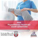 DOH Physiotherapy Technician Exam Questions