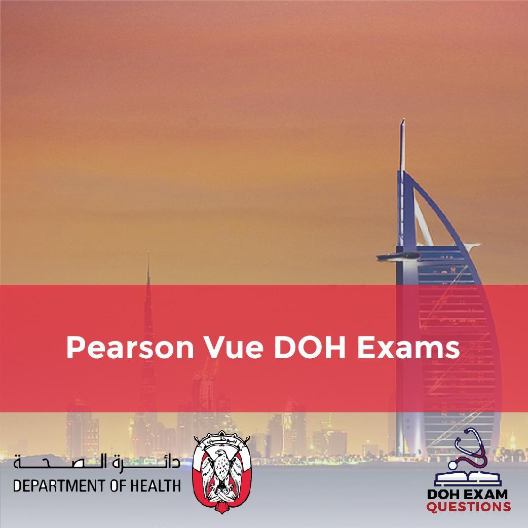 Pearson Vue DOH Exams